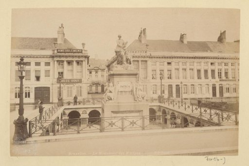 Monument to the Martyrs of 1830 in Brussels