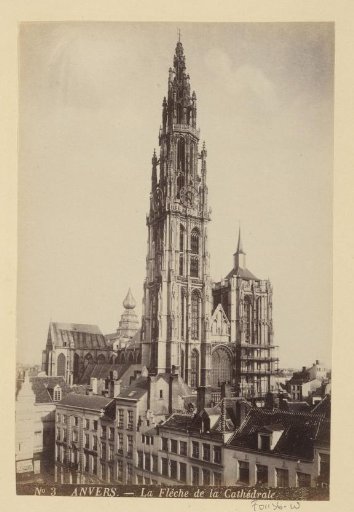 Exterior of the Cathedral of Our Lady in Antwerp