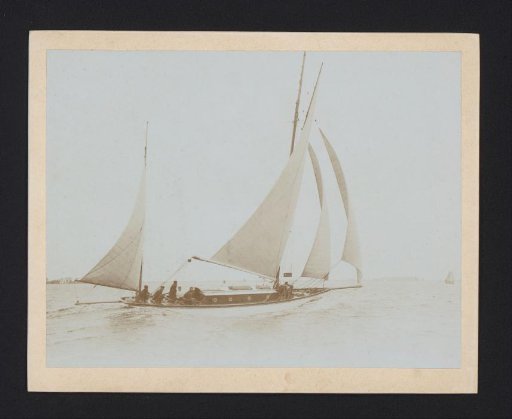 Sailing ship afloat