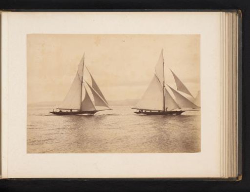 Two sailing ships launched