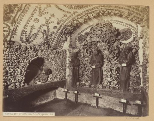Crypt in the Chiesa di Santa Maria della Concezione dei Cappuccini in Rome