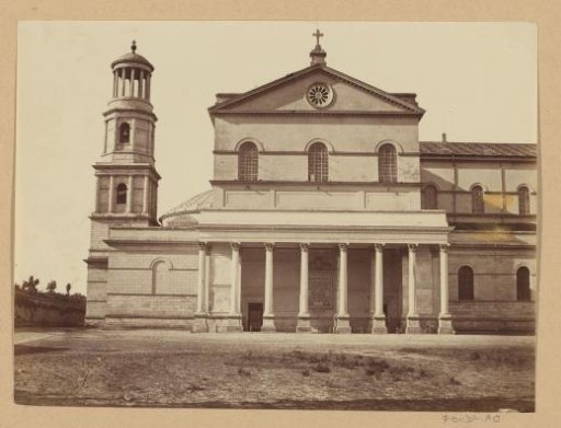 Exterior of a church in Rome