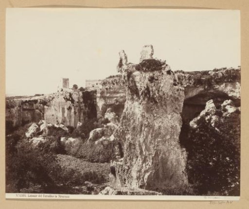 Latomia del Paradiso in Syracuse