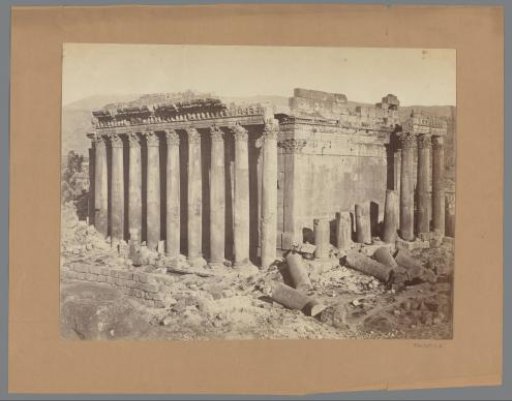 Ruin of a temple, probably in Athens