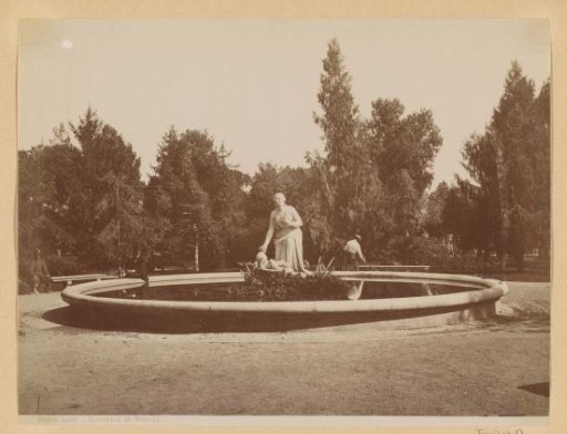 Moses Fountain on the Pincio in Rome