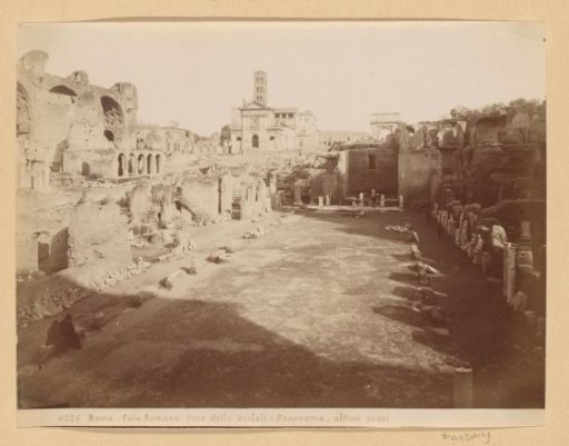 Excavations at the House of the Vestal Virgins on the Roman Forum