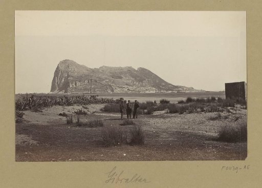 View of the Rock of Gibraltar