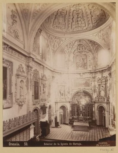 Interior of the Cartuja de Granada