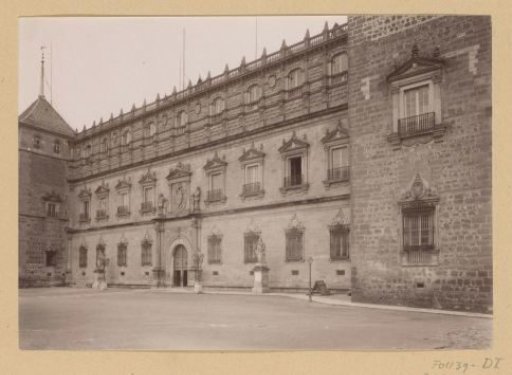 Facade of the Alcázar of Toledo