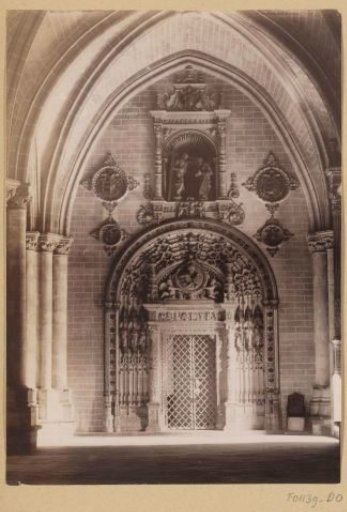 Portal of a church, possibly in Toledo