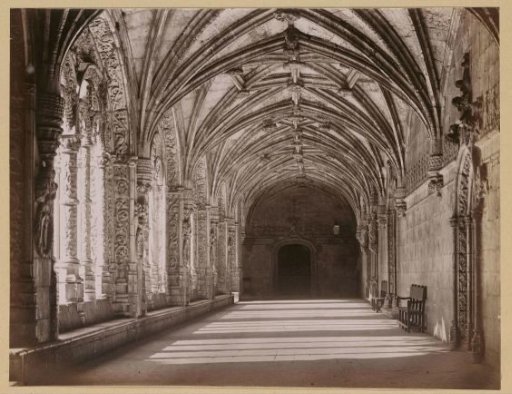 Cloister of the Mosteiro dos Jerónimos in Lisbon