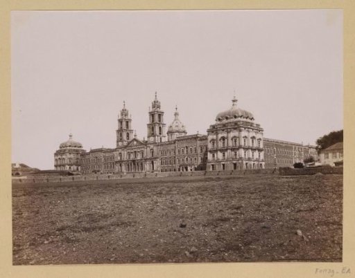 View of the Palace of Mafra