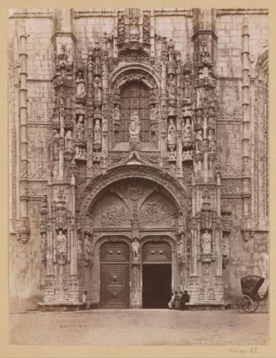Portal of the Mosteiro dos Jerónimos in Lisbon