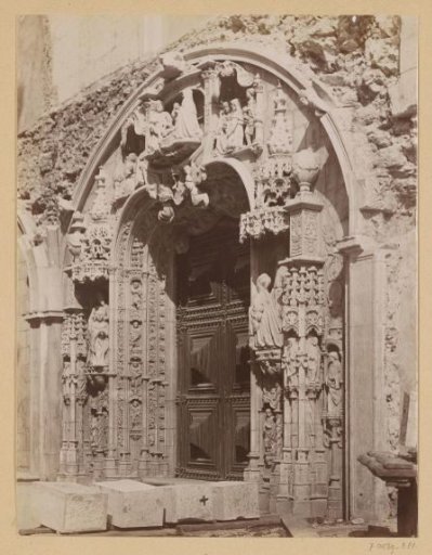 West portal of the Mosteiro dos Jerónimos in Lisbon