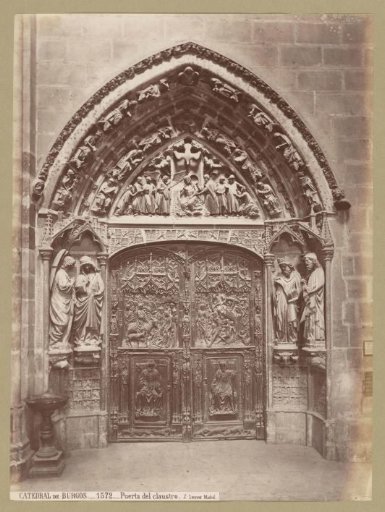 Puerta del claustro in the Cathedral of Burgos