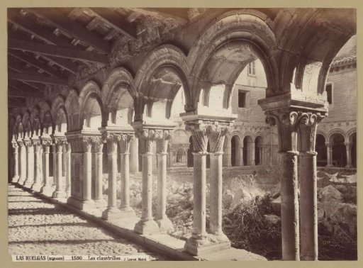 Cloister in the Royal Abbey of Las Huelgas near Burgos