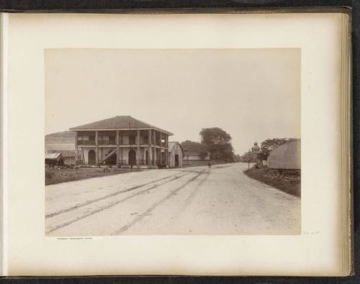 Residence of the director of the tram company of Tanjong Pagar in Singapore