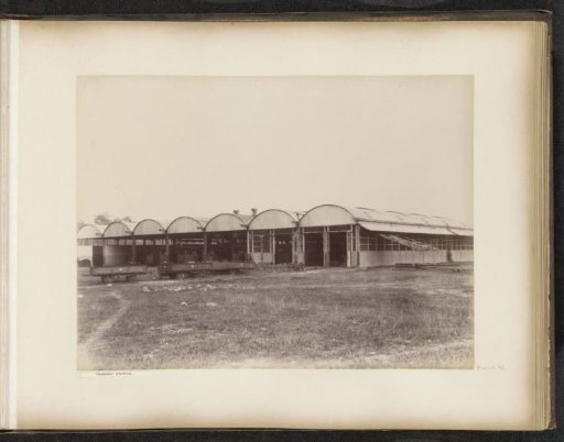 Warehouses of a tram company in Singapore