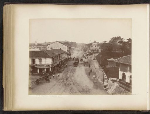View of the main entrance of Tanjong Pagar Dock Co. Ltd. in Singapore from the Boustead Institute