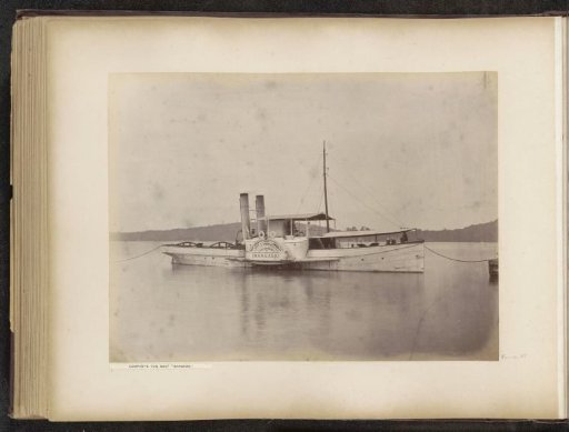 Tugboat 'Bangkok' of the Tanjong Pagar Dock Co. Ltd. in Singapore
