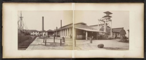 Engine house of the Tanjong Pagar Dock Co. Ltd. in Singapore