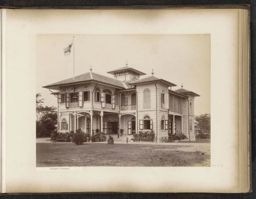 Residence of the director of the Tanjong Pagar Dock Co. Ltd. in Singapore