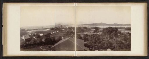 View of the buildings and surroundings of the Tanjong Pagar Dock Co. Ltd. in Singapore