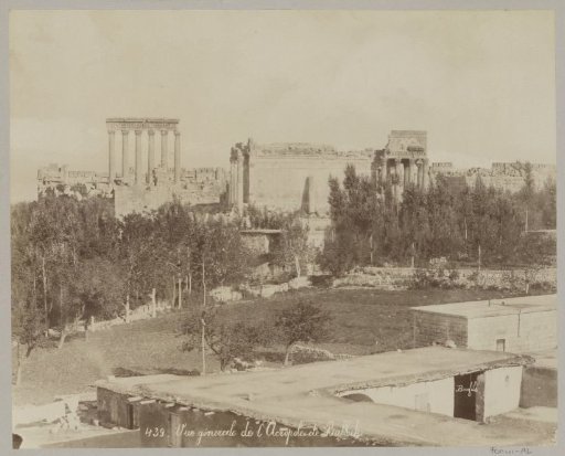 View of the Acropolis of Baalbek