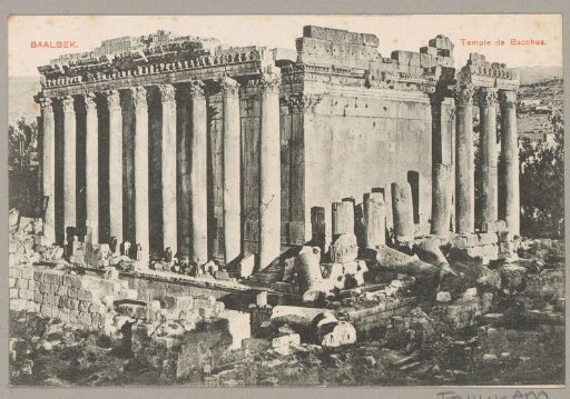 Temple of Bacchus in Baalbek
