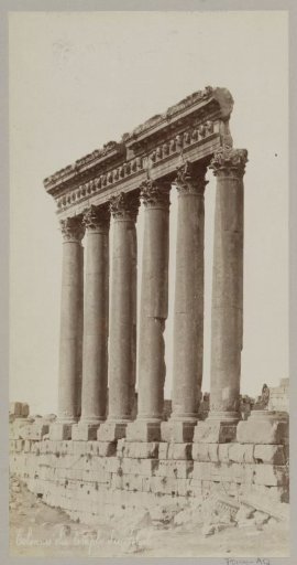 Pillars of the Temple of Jupiter in Baalbek