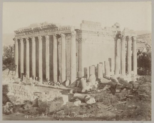 Temple of Bacchus in Baalbek