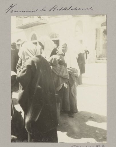 Women on the street in Bethlehem