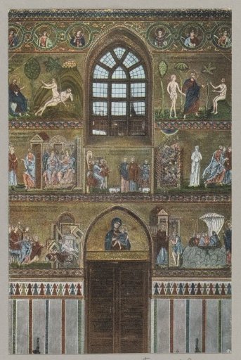 Mosaic in the Cathedral of Monreale