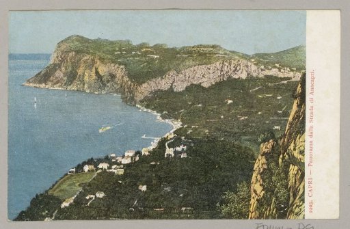 View of the coast near Anacapri
