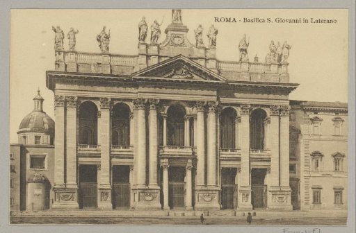 Exterior of St. John Lateran in Rome