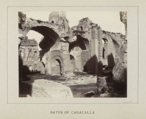 Baths of Caracalla in Rome