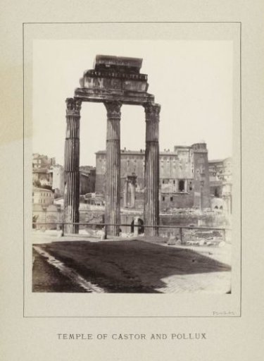 Temple of Castor and Pollux in Rome