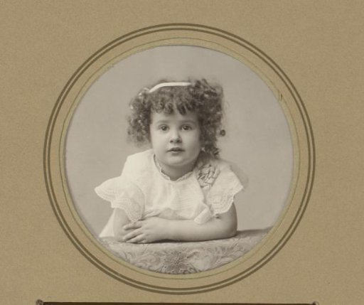 Portrait of a young girl
