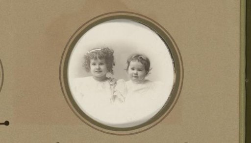 Portrait of two children