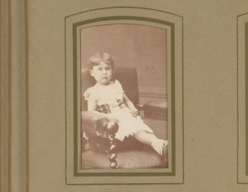 Portrait of a Girl on a Chair