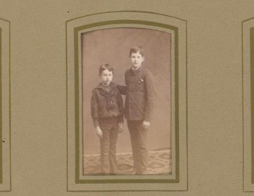 Portrait of two boys