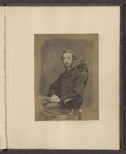 Portrait of a Student with Sideburns in Oxford