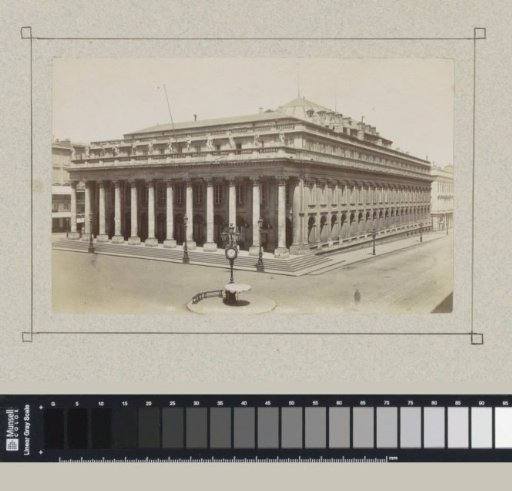View of the Grand Théâtre de Bordeaux