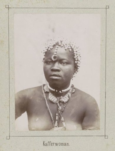 Portrait of a Xhosa woman