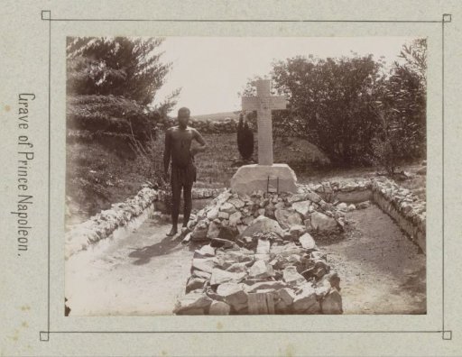 Monument commemorating Napoleon Eugène Louis Bonaparte in South Africa