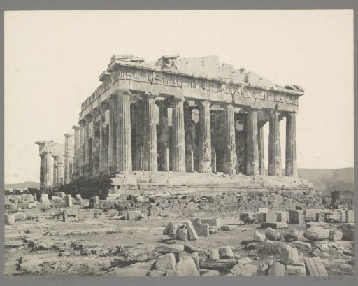 View of the Parthenon in Athens