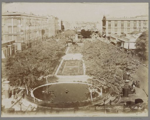 View of the Place des Consuls in Alexandria