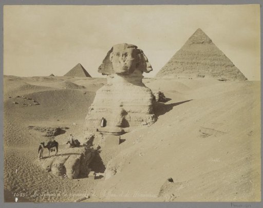 Sphinx and the pyramids of Chephren and Mykerinos