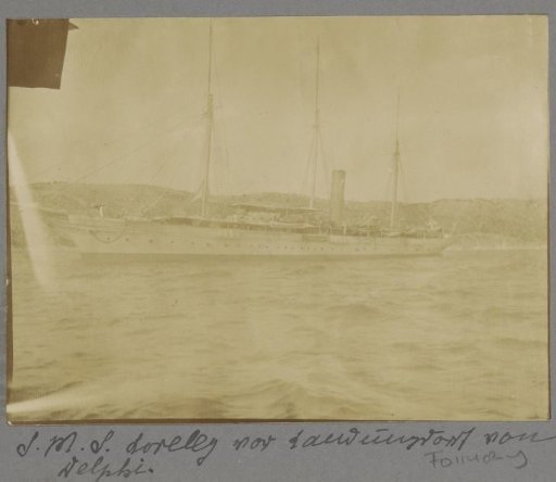 S.M.S. Loreley at sea near Delphi