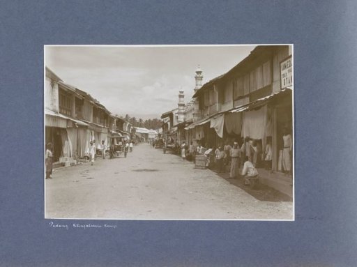 Street in the Klingalese Quarter in Padang